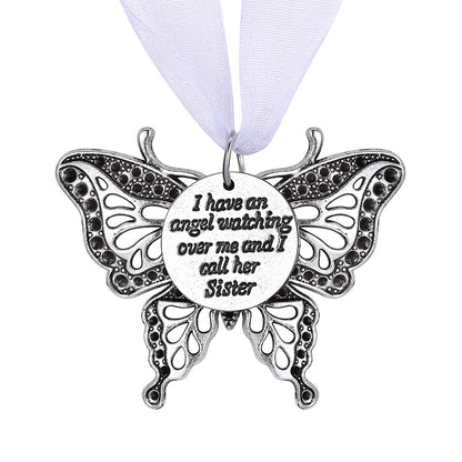 Butterfly Christmas Ornaments for Sister