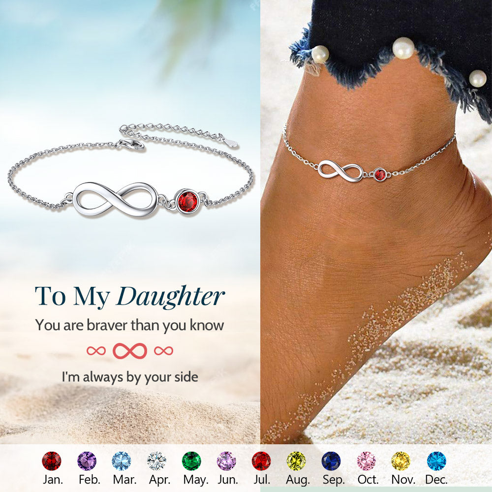 Infinity anklet