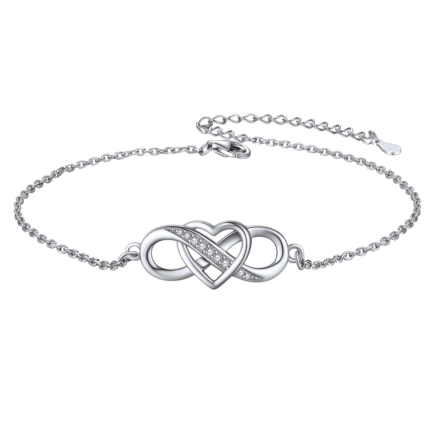 Infinity Heart Anklet Ankle Bracelet For Women Girl