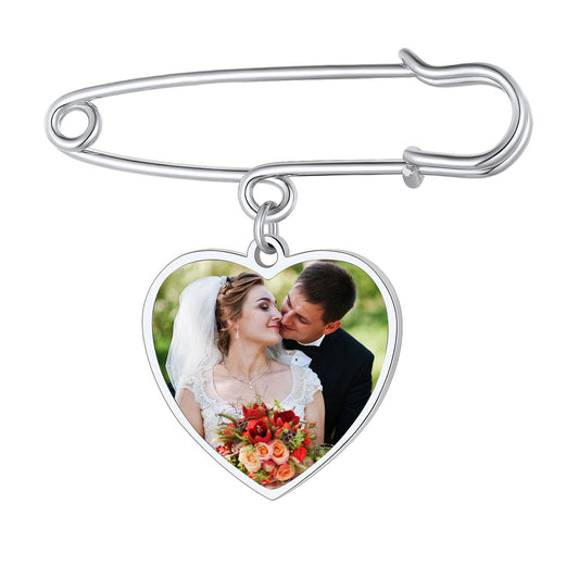 Bridal Bouquet Charms with Picture