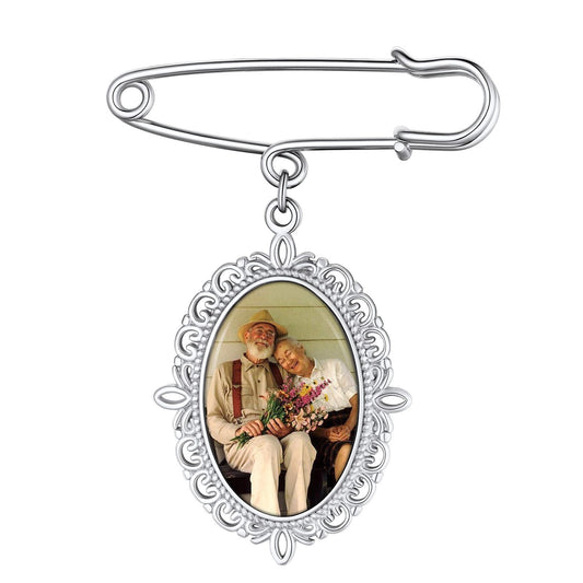 Photo Charms Brooch