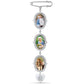 Personalized Bouquet Photo Charms Memorial Brooch Pins 3 photo