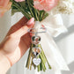 wedding bouquet charms with picture