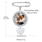 Personalized Wedding Bouquet Round Picture Charms Brooch Pins