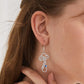 Personalized Dangle Name Earrings Nameplate Drop Earrings
