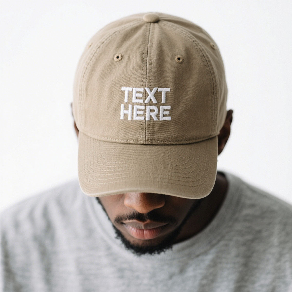 Custom Hat Baseball Cap with Embroidery Text