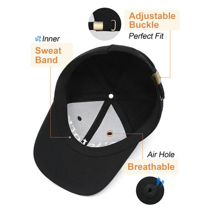 Custom Dad Hat Baseball Cap with Embroidery Text