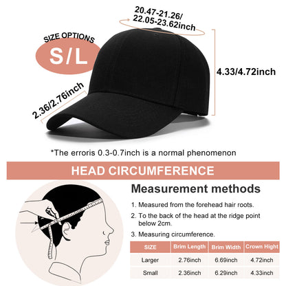 Custom Hat Baseball Cap with Embroidery Text