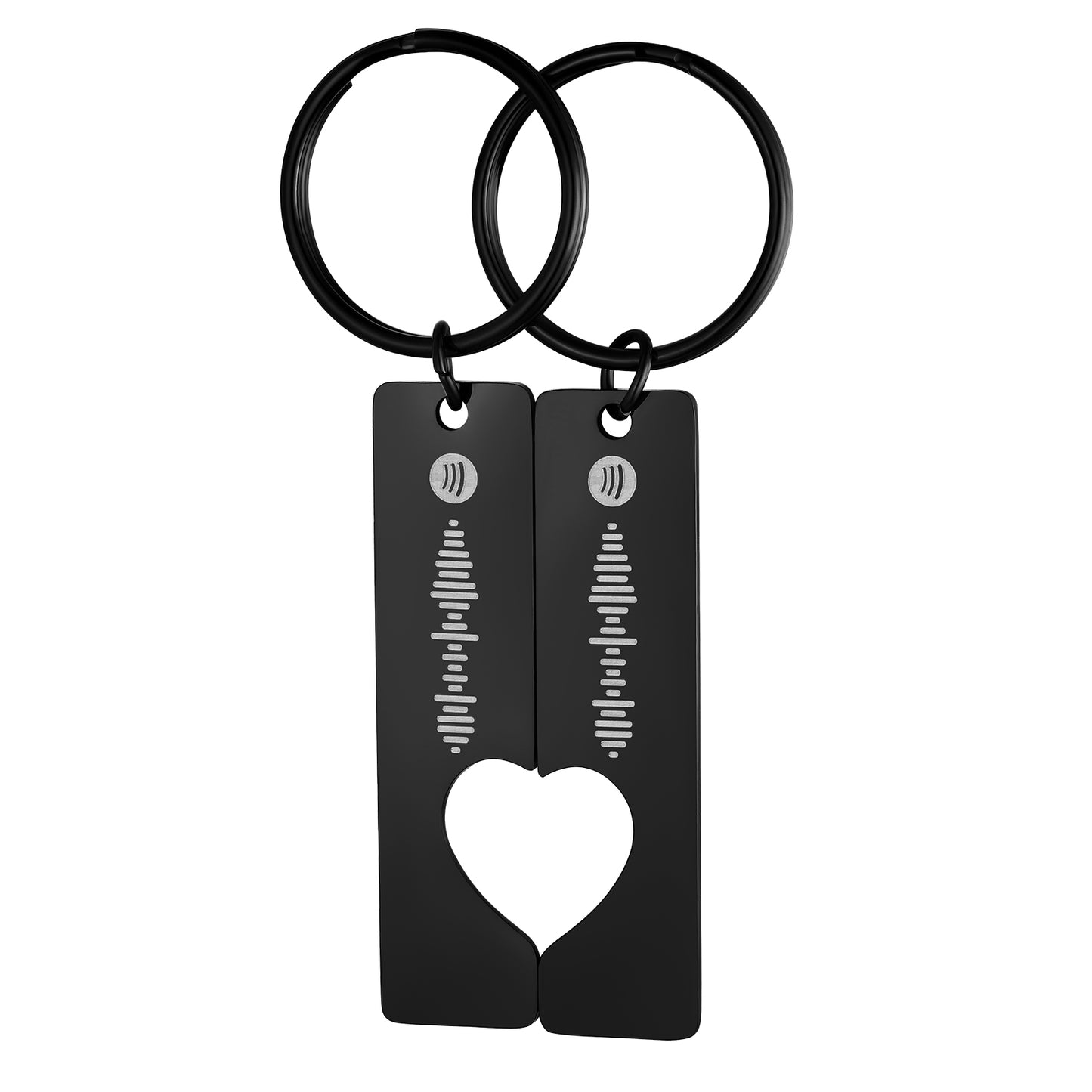 Personalized Scanable Spotify Code Key chain Music/Song
