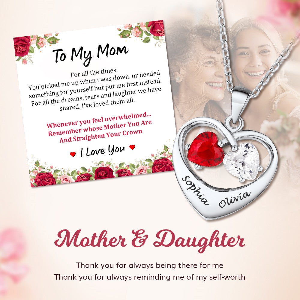 Mother and daughter Necklace