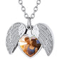 Angel Wings Heart Locket