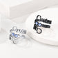 Personalized Birthstone Name Rings