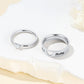 Custom Name Matching Heart Promise Rings for Couple