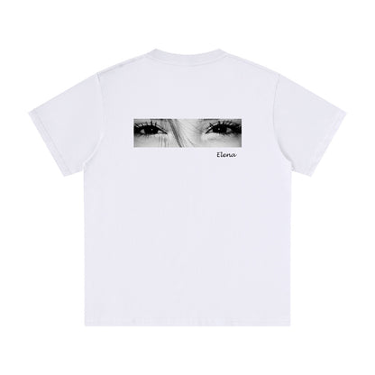 Custom Look Into My Eyes Photo T Shirt Personalized Eye Print Tee