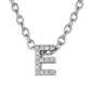 ⚡Flash Sale Cubic Zirconia Initial Necklace