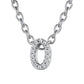 ⚡Flash Sale Cubic Zirconia Initial Necklace