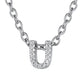 ⚡Flash Sale Cubic Zirconia Initial Necklace