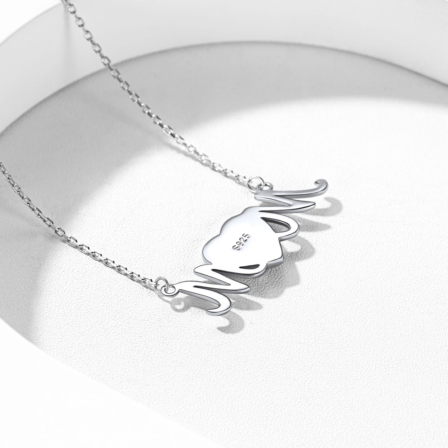 Sterling Silver Heart Photo Necklace