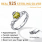 Sterling Silver Claddagh Heart Birthstone Ring For Women
