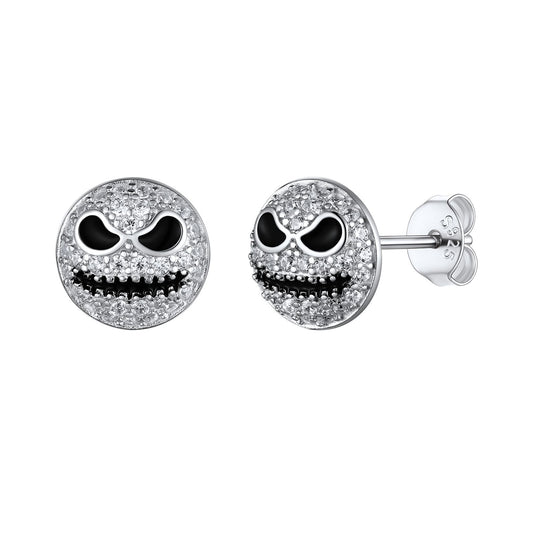 CZ Stud Earrings in 925 Sterling Silver