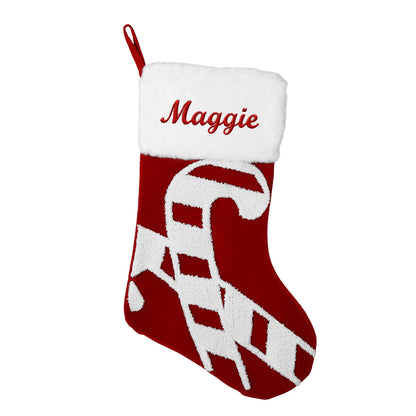 Candy Cane Christmas Stockings