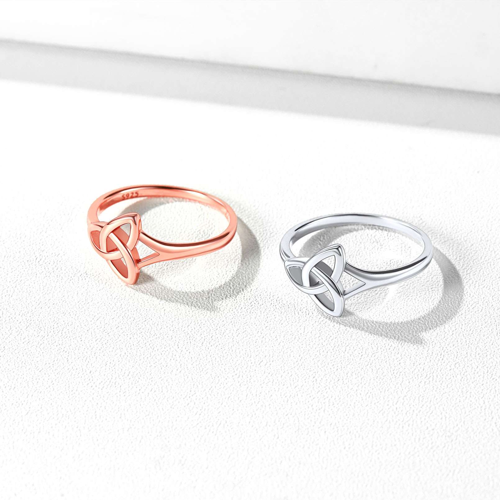 Celtic Knot Promise Ring for Women