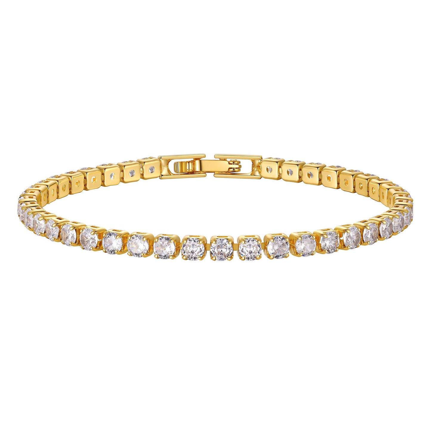 Classic Cubic Zirconia Tennis Bracelet for Women