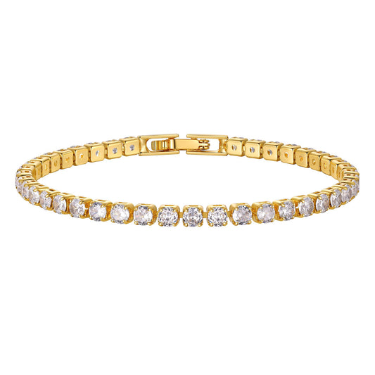 Classic Cubic Zirconia Tennis Bracelet for Women