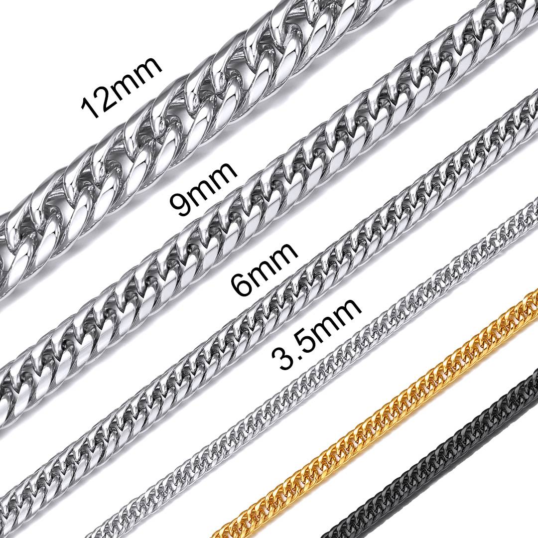 Cuban Chain Necklace in different size