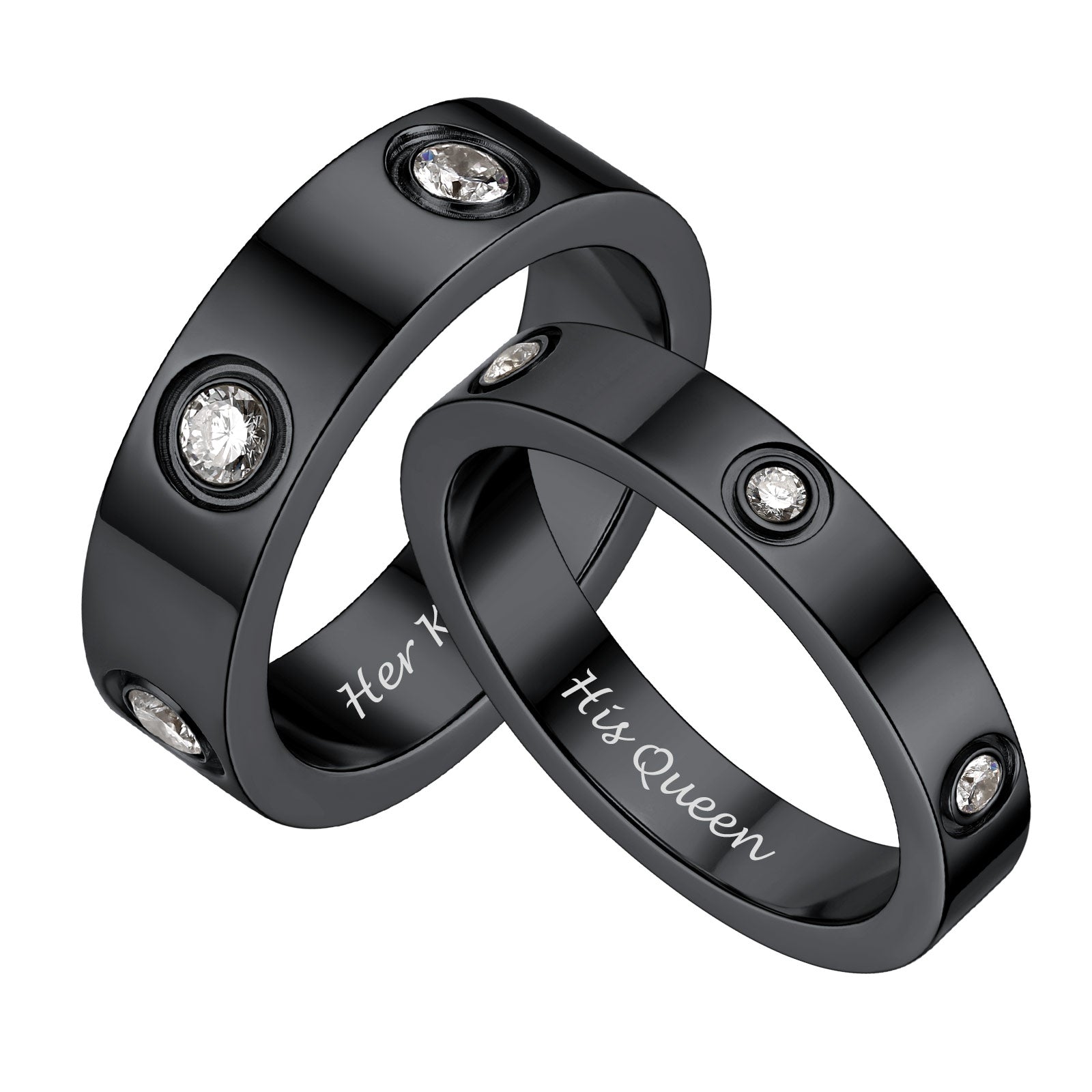 Couple Rings for Him & Her Matching Sets BIRTHSTONES JEWELRY INC — free download