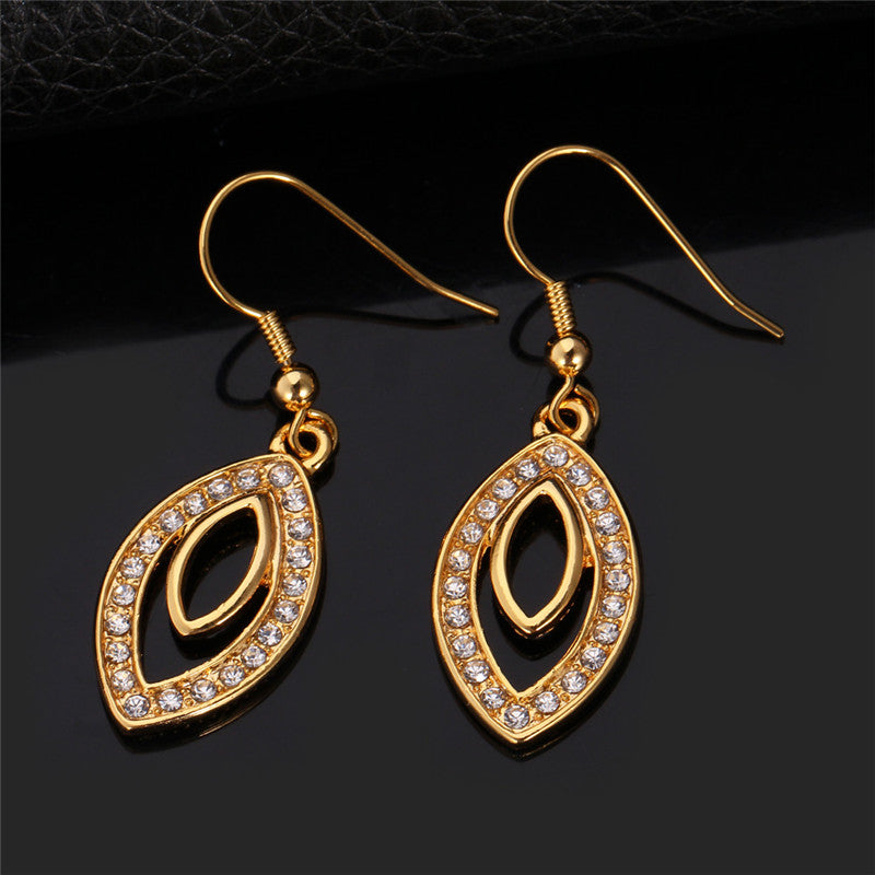 Cubic Zirconia Dangle Earrings