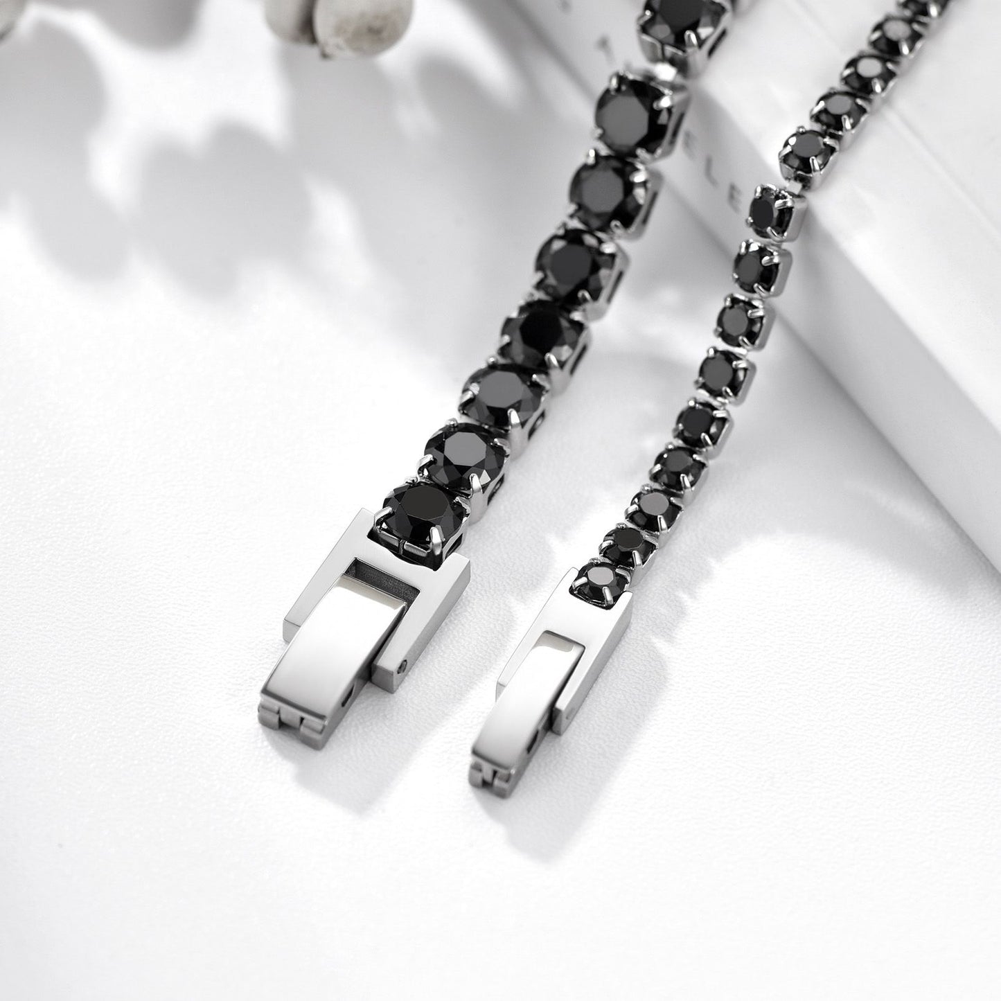 Cubic Zirconia Tennis Bracelet in different Black Plated
