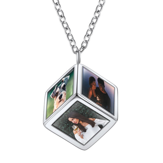 Custom Photo Necklace For Women Men