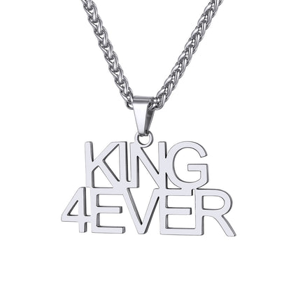 Custom 2 Rows Name Necklace Steel