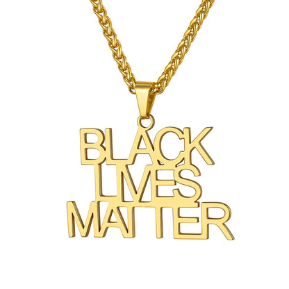 Custom 3 Rows Name Necklace Gold Plated-3