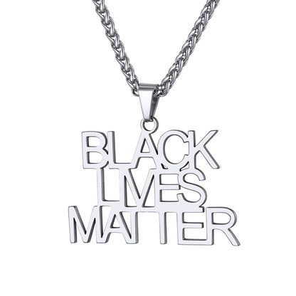 Custom 3 Rows Name Necklace Steel