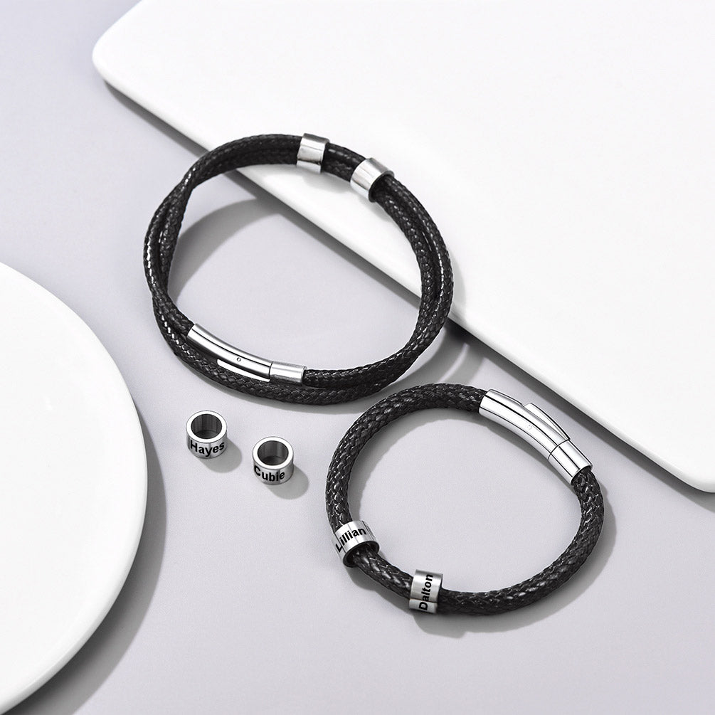 Custom Braided Rope Bracelet