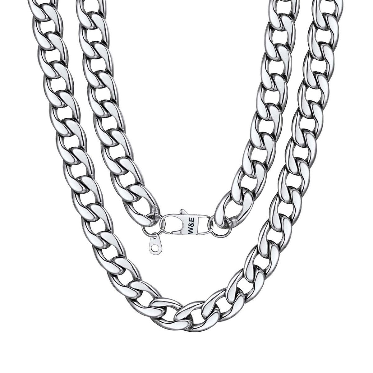 Custom Cuban Chain Necklace 15mm Steel