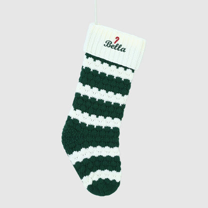 Personalized Embroidered Name Christmas Stocking Holiday Decor