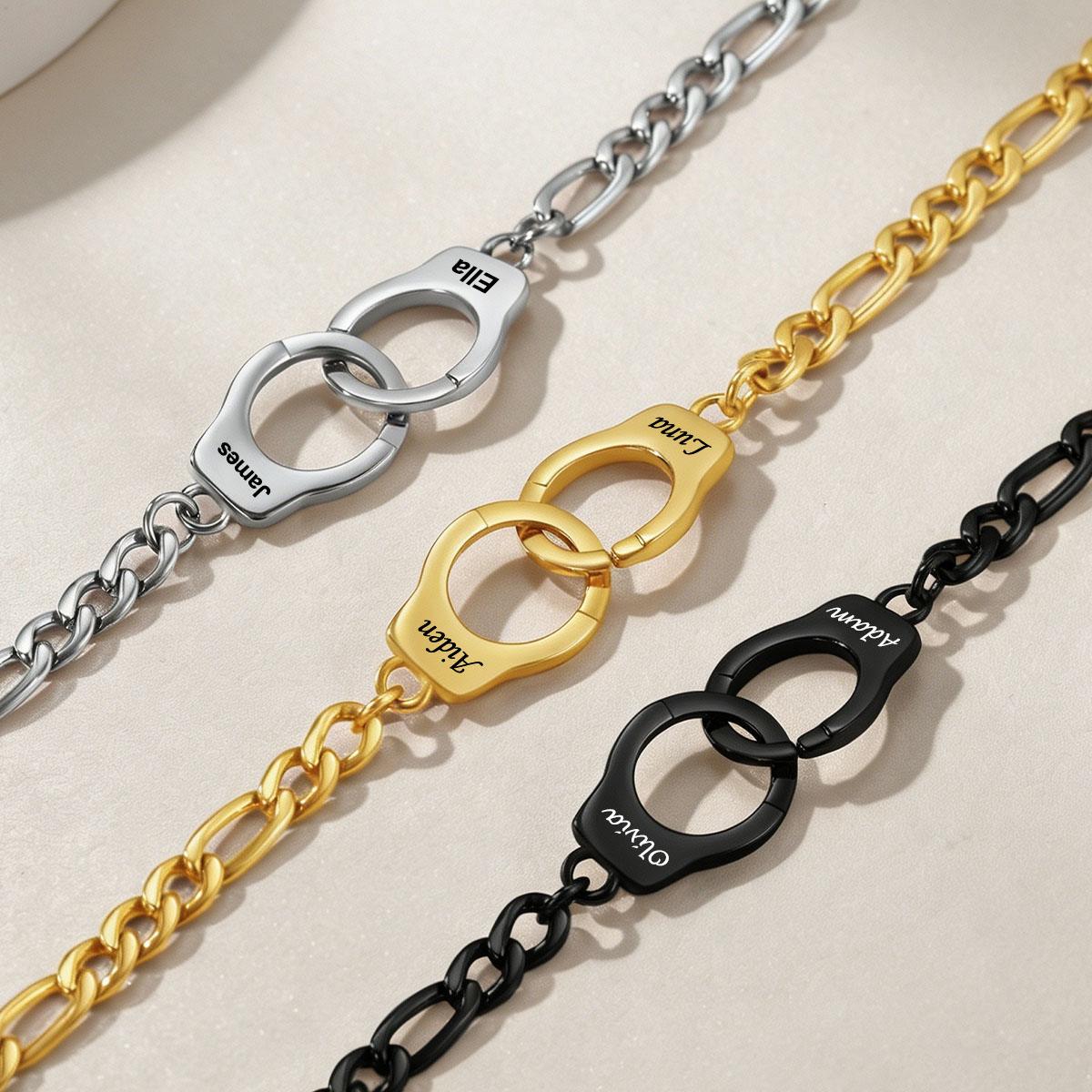 Custom Handcuffs Ankle Bracelet in different color