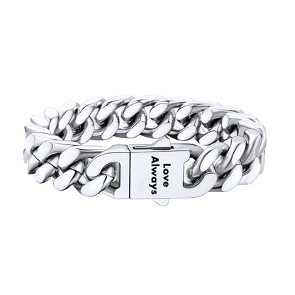 Custom Mens Cuban Link Chain Bracelets