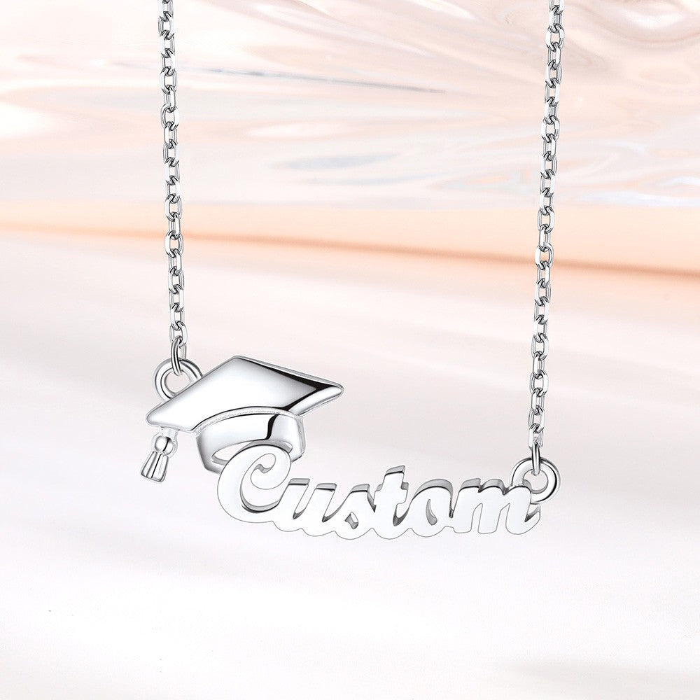 Custom Name Graduation Necklace