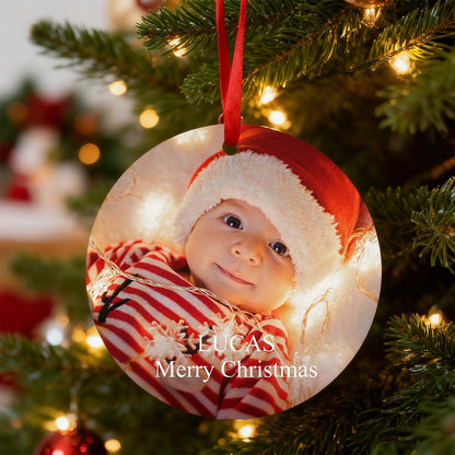 Custom Photo Christmas Ornaments