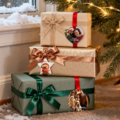Custom Photo Christmas Ornaments for Christmas Tree