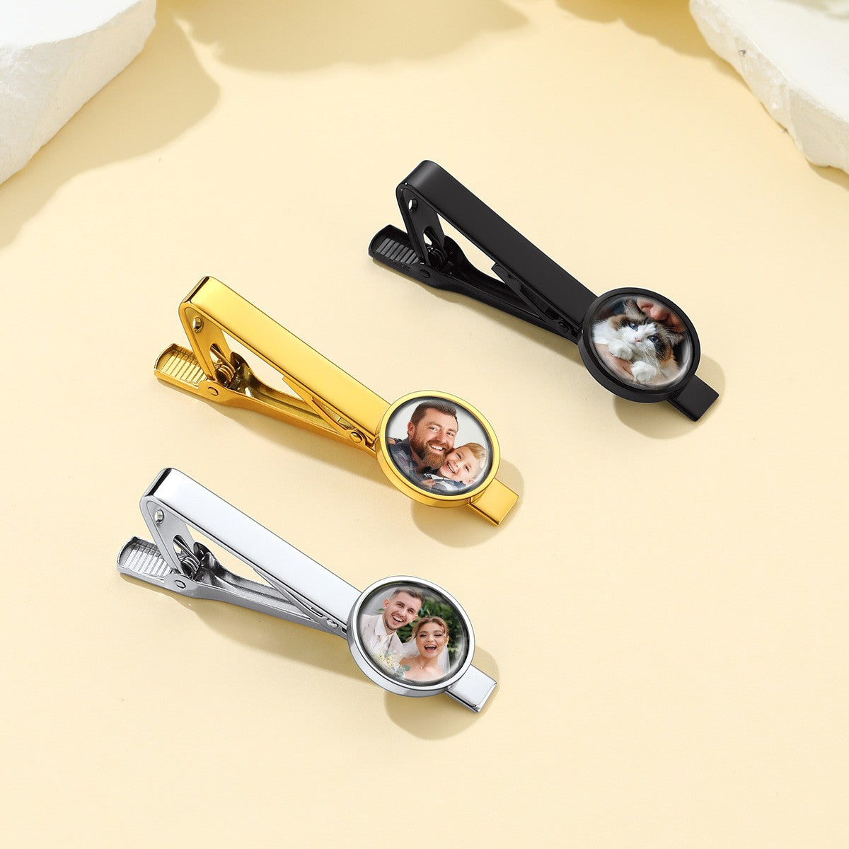Custom  Picture Tie Clip in different color