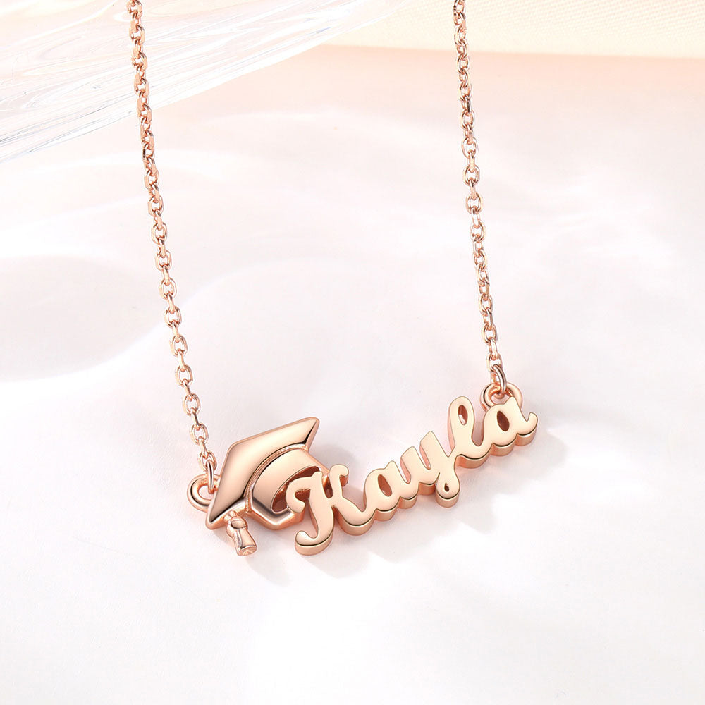 Customized Name Graduation Necklace