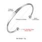 Personalized Engraved Cuff Bracelet For Women