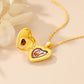 Photo Necklace Angel Wings