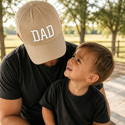 Dad Hat Baseball Cap with Embroidery Text