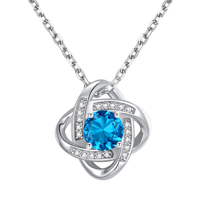 December Birthstone Necklace